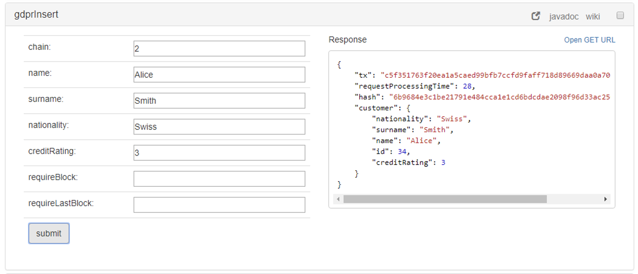 Sensitive Data data insert alice.png