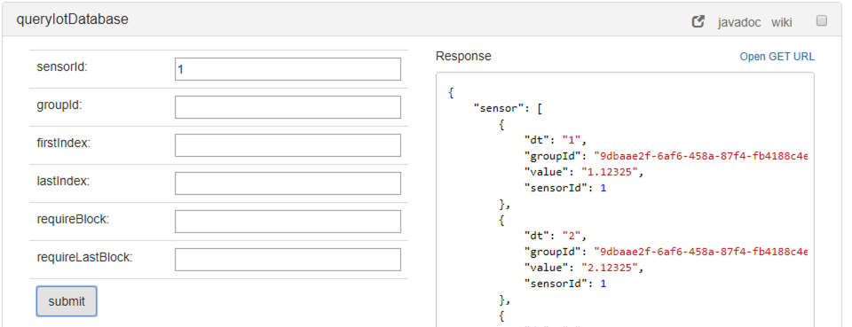 Querying the H2 database
